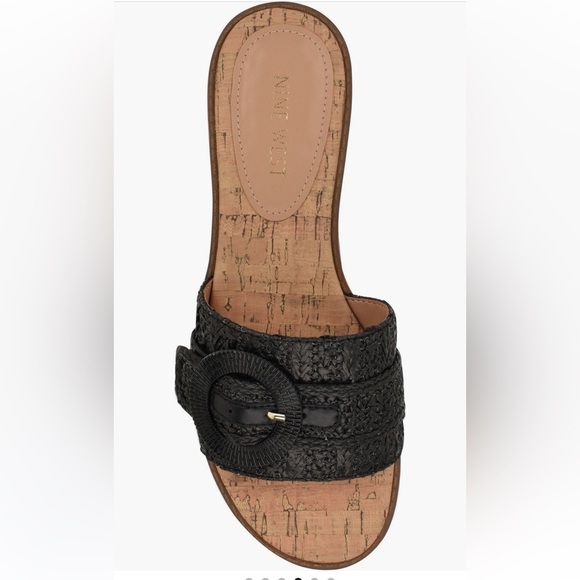 NWT Nine. Pappy Slide Sandal Black – Size 8 M - Picture 3 of 12